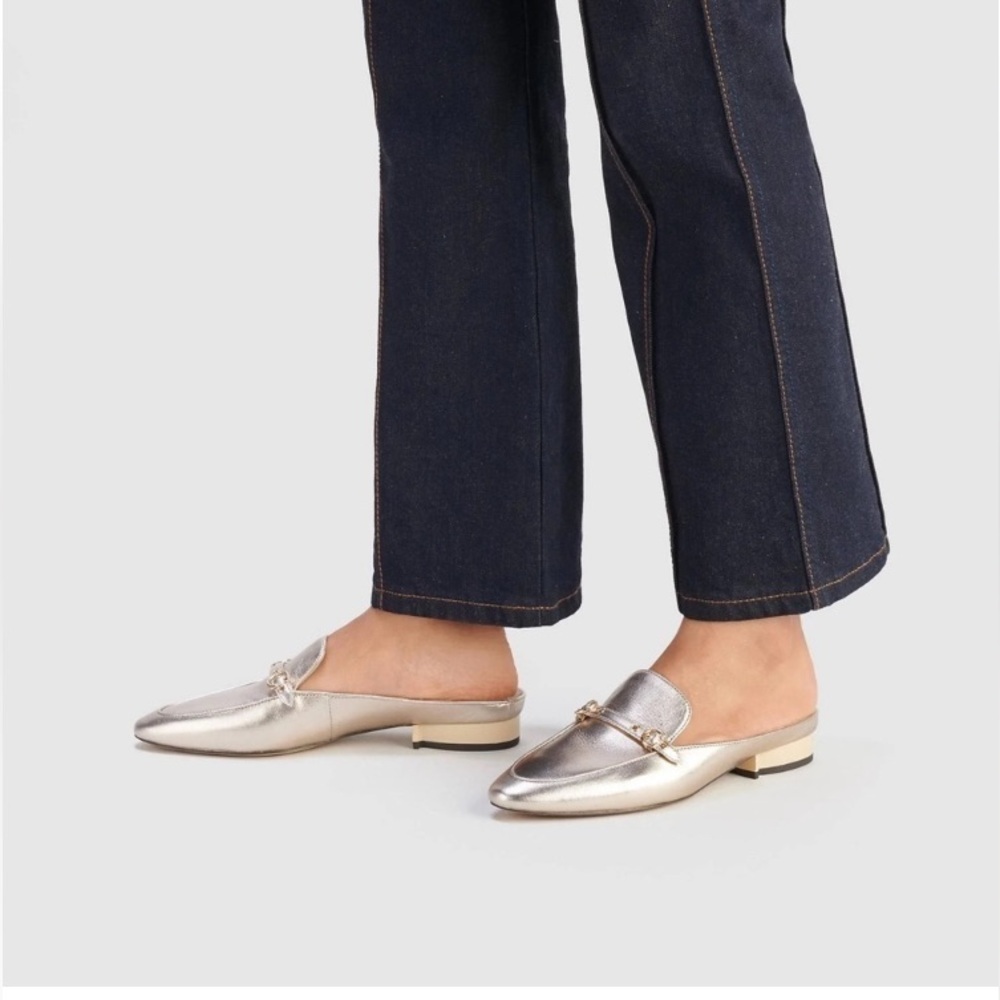 NWT Coach Metallic Shearling Loafers - Picture 10 of 10